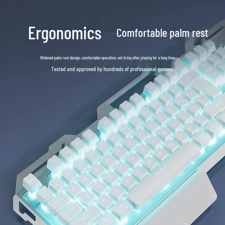 Maverick Mechanical Gaming Keyboard, Mouse, and Headset Set - Wired Esports Peripherals.