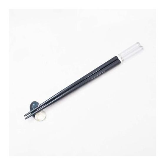 Ishida Crystal Glass Chopstick Rest Clair Blue