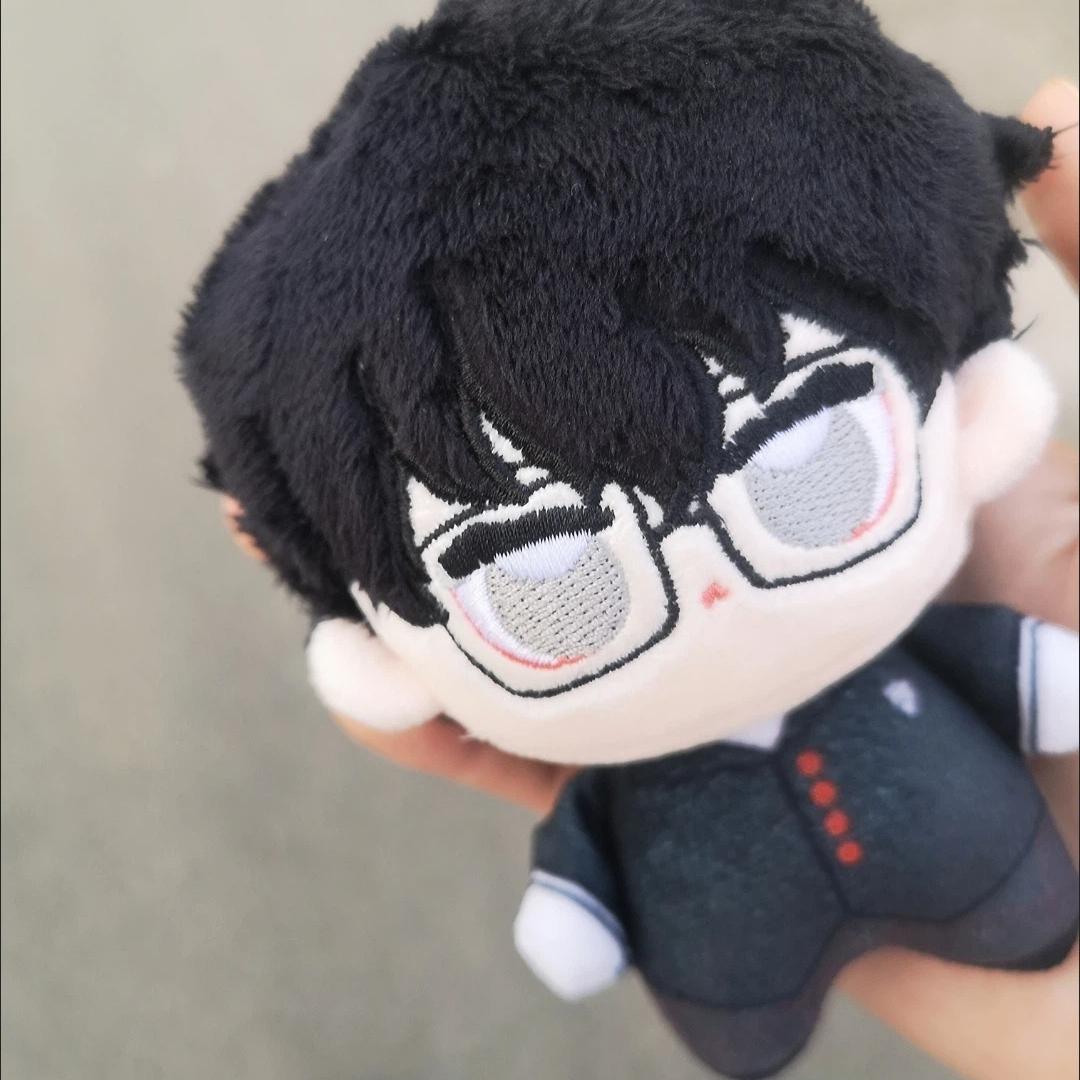 10cm P5R Sleutelhanger Pluche Speelgoed 25ste Verjaardag Joker Shiomi Kotone Yuuki Makoto Cosplay Anime Pluche Hanger Terug naar School Anime