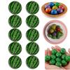 6 Pcs Bouncy Ball Kids Educational Toys Watermelon Balls Jumping Bouncing Plastic Outdoor Parent-Child Interactive Toys