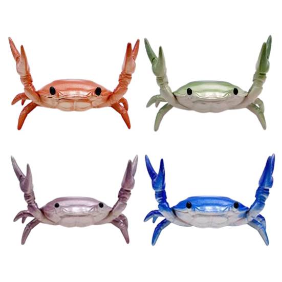 Weightlifting Crab Pen Holder Creative Desktop Organizer Decorative Desk Accessory for School Office Home Desk