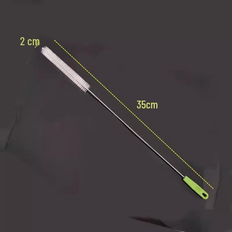 Miaojiayi Soft Bristle Tube & Straw Cleaning Brush Set