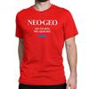 Streetwear Casual Funny Fatal Fury Neo Geo Startup Screen T Shirt Men Round Collar Cotton Short Sleeve Oversized Male Tees Tops