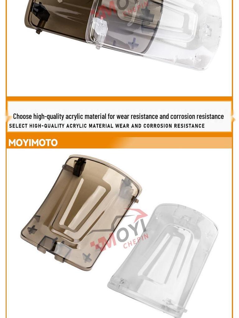 YAMAHA NMAX V2 Fuel Tank Cap Decorative & Protective Transparent Cover