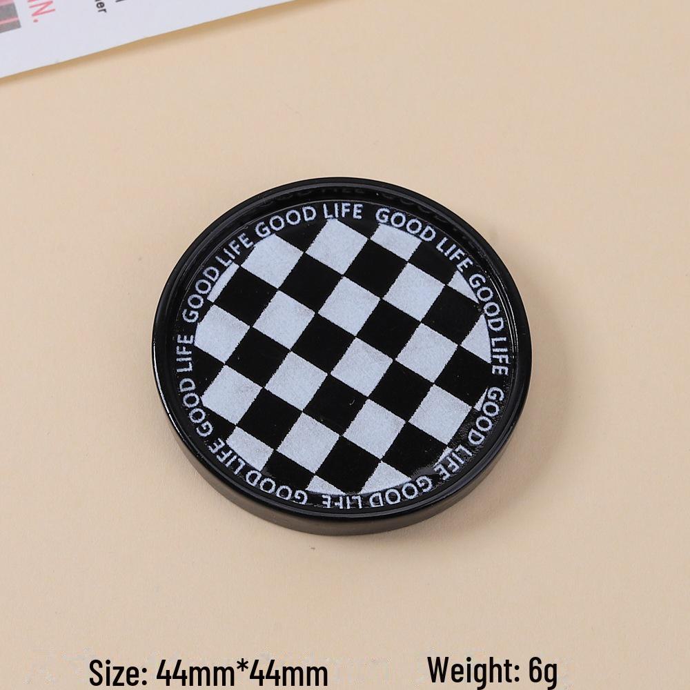 Kolorowa Kreskówkowa Szachownica Żywiczna Spinka do Włosów i Akcesoria Magnetyczne