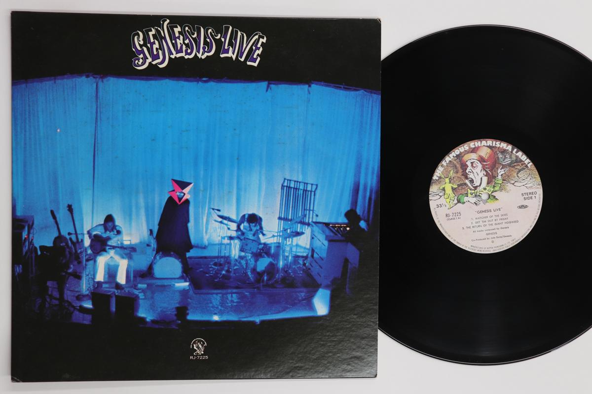 

LP Record GENESIS Live RJ7225 CHARISMA 1977 Japan Rock Used