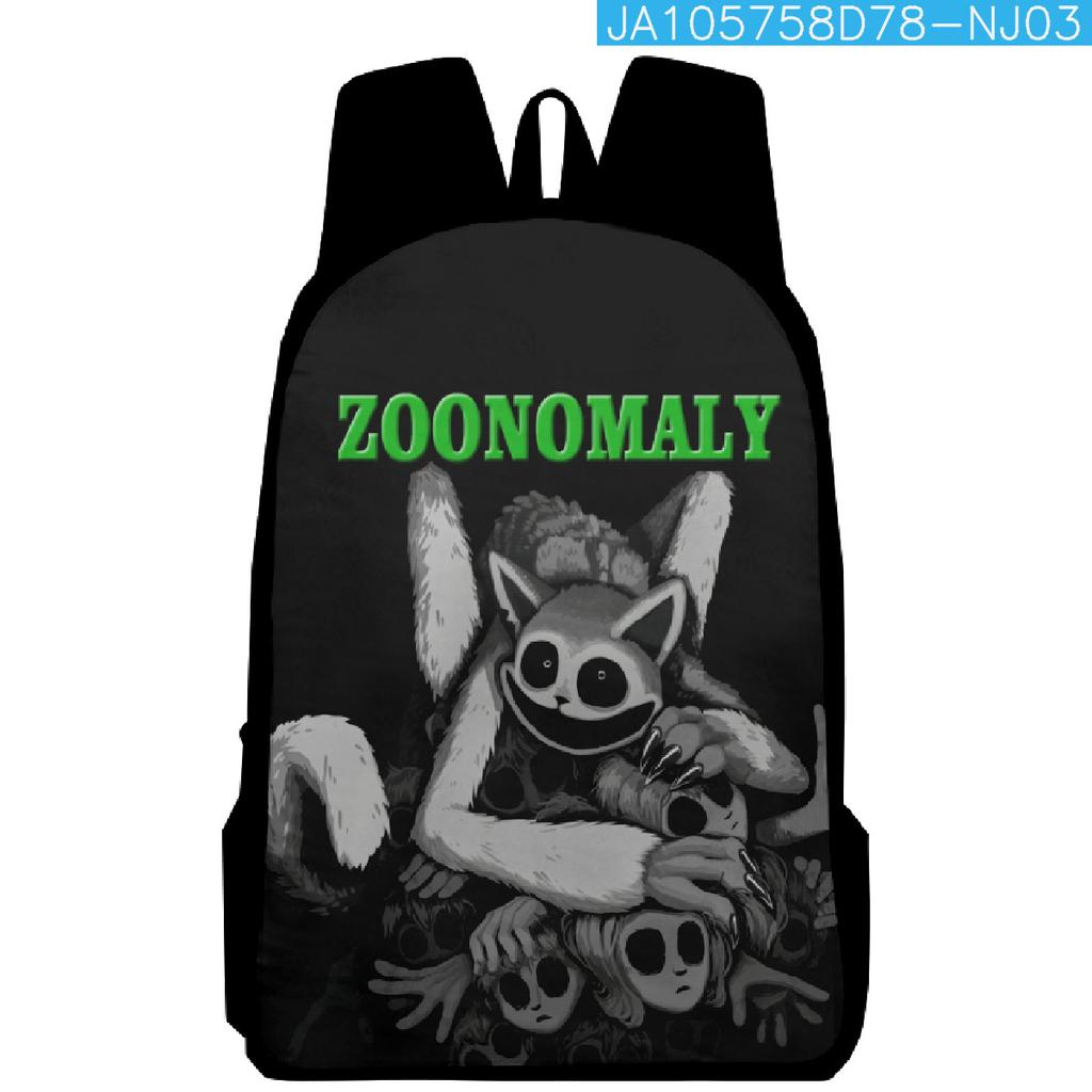 Hip Hop Youthful Funny New Zoonomaly Student School Bags Notebook Backpacks 3D Printed Oxford Waterproof Boys/Girls Travel Bags