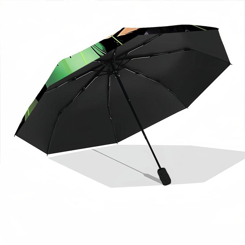 1pc Green Lantern, Superhero Umbrella - Automatic Open Compact Travel Umbrella with 87-Rib Durable Frame yy251021130