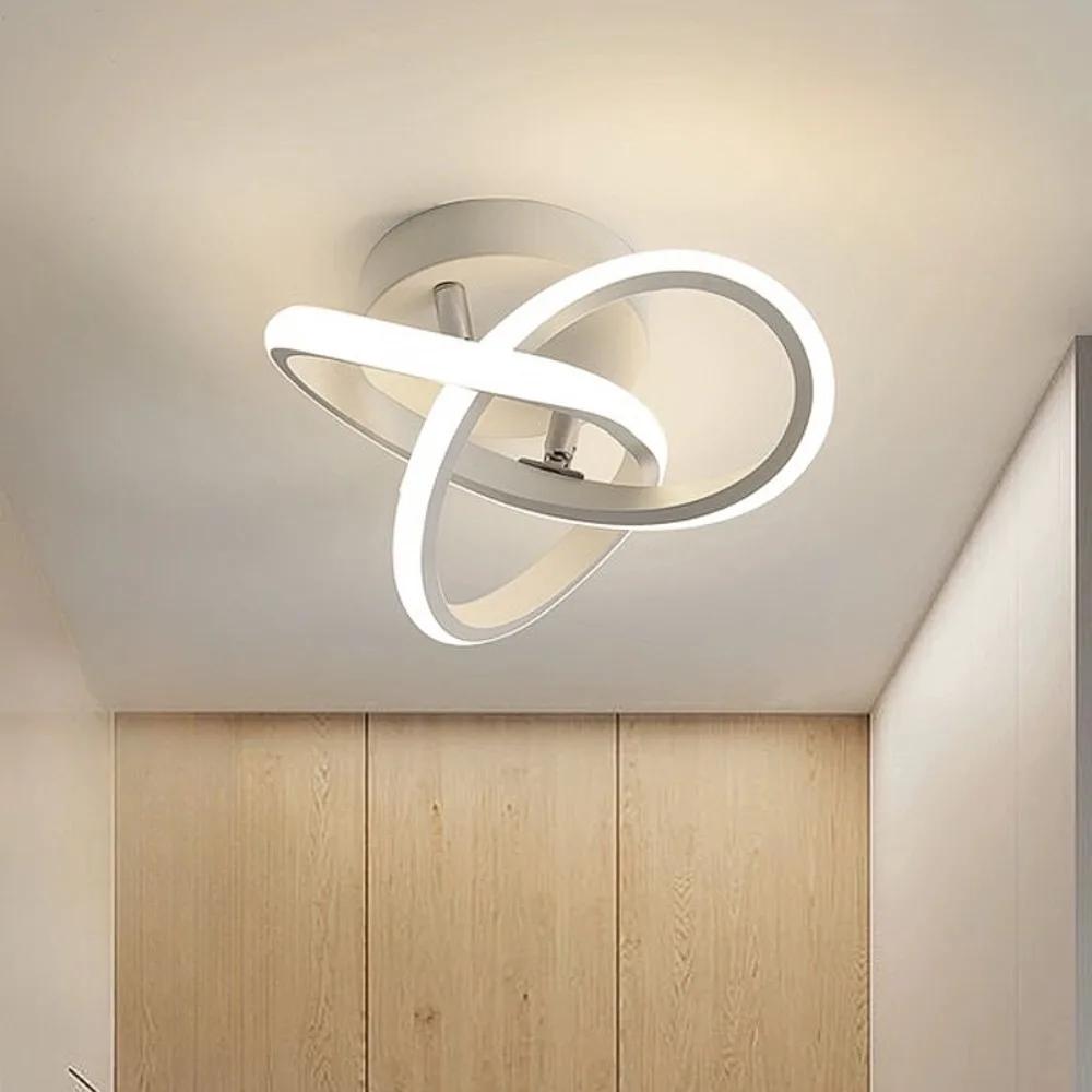 Moderne runde moderne LED-Deckenleuchte Innenbeleuchtung für Küche Esszimmer Wohnzimmer Flur Korridor Schlafzimmer Dekor Deckenleuchte