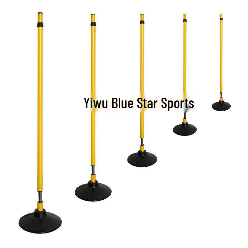 Roly-Poly Basketball and Football Training Slalom Pole - Middle School Exam Practice and Teaching Aids.