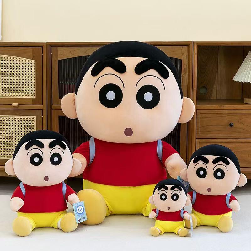 Japanese Crayon Shin-chan Cute Plush Backpack Pillow Toy - Children's Birthday Gift
