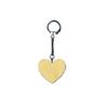 Nyckelring - MÄRKE - Modell - Hjärta att måla - Av furu - Unisex