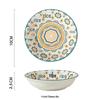 Yangge Ceramic Moroccan Style Seasoning Dishes Set