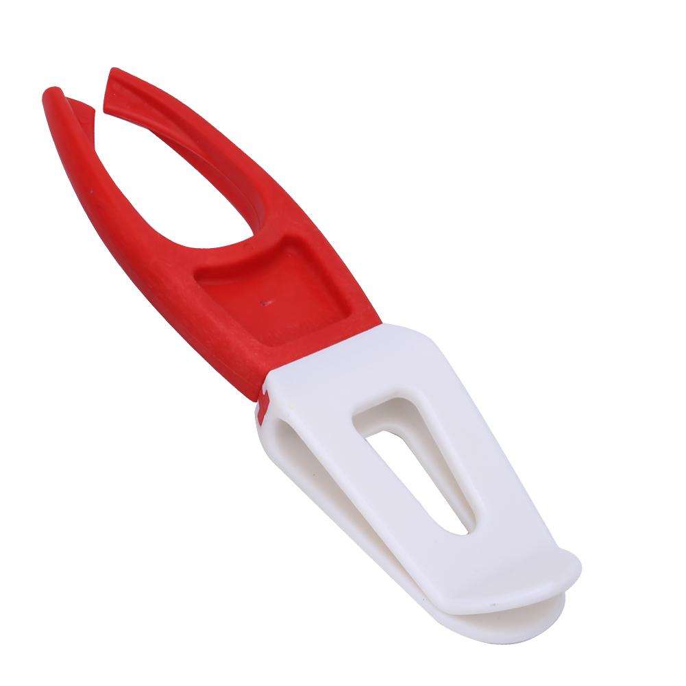 2 pcs Removable Plastic Fishing Tackle Fishing Rod Pole Rack Fish Clip Bracket Accessories