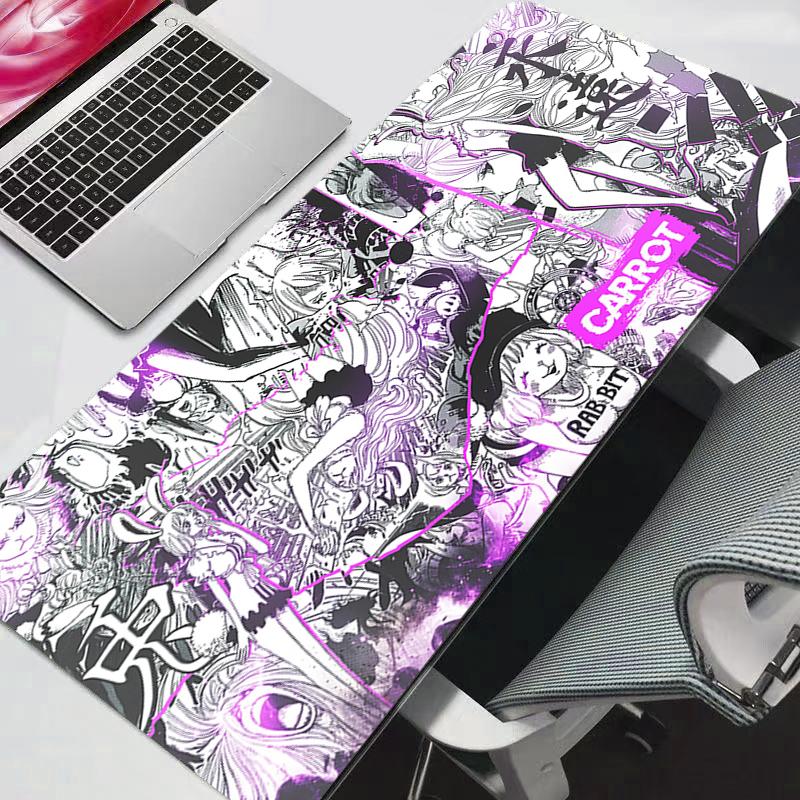 Mouse Pad One Piece Large PC Computer Gamer Kawaii Gaming Accessories Mousepad Keyboard Desk Mat Carpet Table Durable
