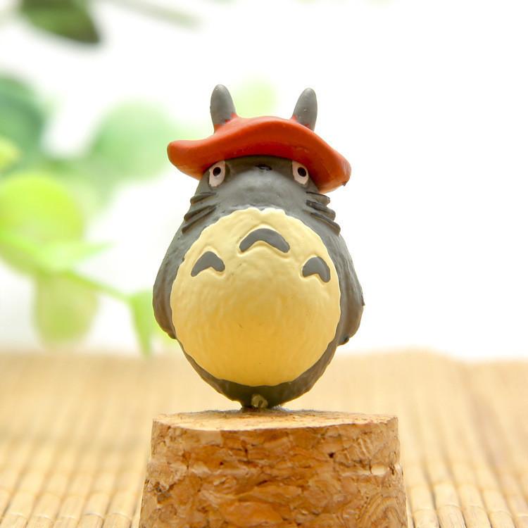 Neighbor Totoro My Pvc Ornament With Mushroom On The Top Of The Head For Gift