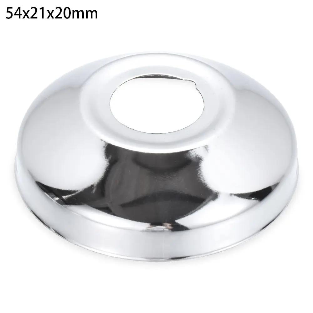 New Chrome Stainless Steel Flange Cover Pipe Wall Covers Faucet Decor Faucet Decorative Cover Faucet Accessories