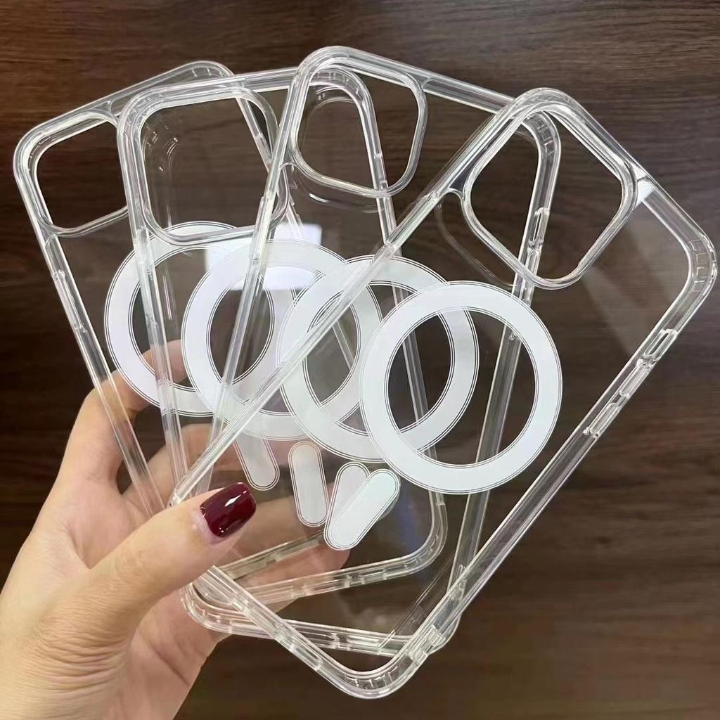 Applicable To IPhone16ProMax Mobile Phone Case Magsafe Brings Animation Magnetic Suction Apple 15 Protection