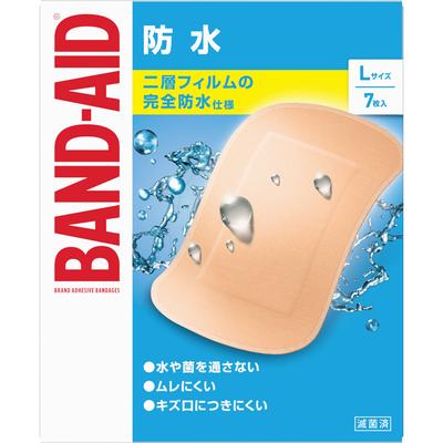 JNTL Consumer Health Band-Aid Waterproof L Size 7 Sheets First-aid Bandage (standard Type) First Aid Supplies Double-layered Structure of New Material