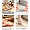 2 Paar Unsichtbare Elastische Silikon Transparente Schnürsenkel für High Heel Schuhe Mode Design Riemen Knöchelriemen Ersatz