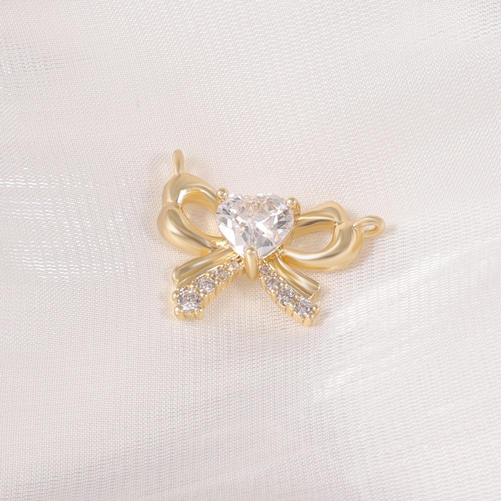Подвеска-бант со стразами - Шикарный высококлассный ювелирный аксессуар