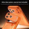 For Magsafe Magnetic Phone Case for IPhone 17 Air 16 15 Plus14 13 12 11 Pro Max Shockproof Lens Bracket Matte Acrylic Back Cover