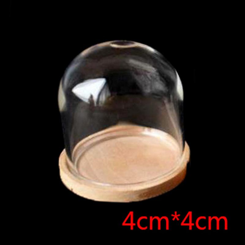 

1:12 Miniature 1PC Glass Display Bell Jar featuring Foundation Dollhouse Decoration Accessories great for daily use