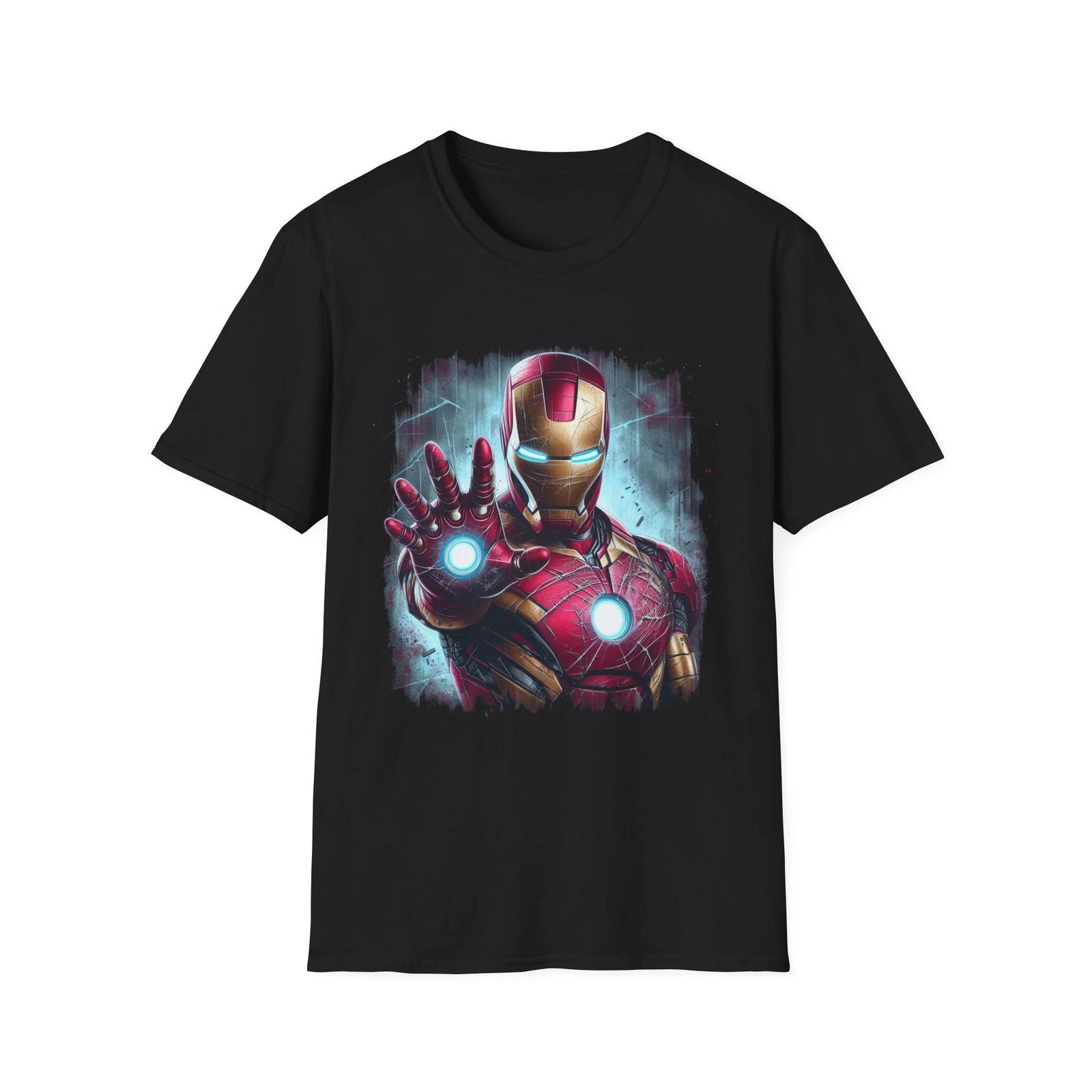 Men s and Women s T-shirts Iron Man T-Shirt – Iconic Marvel Superhero Graphic Tee XXXL