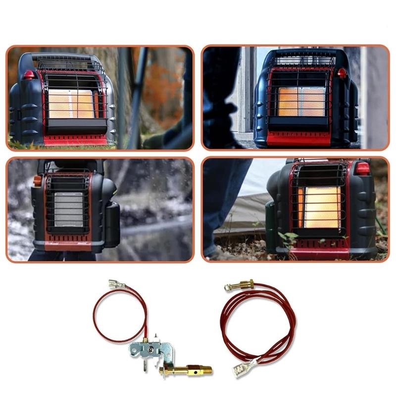 Quick Warmth Pilots Assembly F273401 73404 for Portable Propane Heaters Reduces Fuels Costs Perfect for Camping and Work