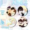 Anime Character Button Pin Brooch – Two-Dimensional Charm for Fall Conventions