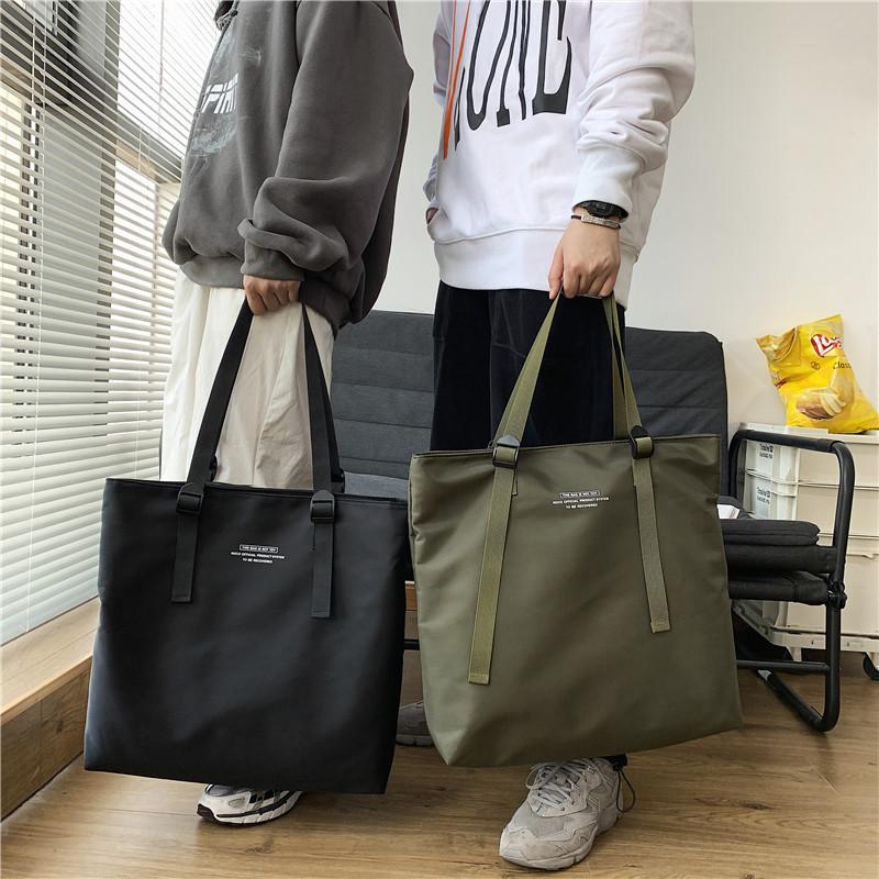 Large Capacity Tote Bags for Women Shopping Bag Simple Waterproof Crossbody Bags Computer Bag for Men Bolsos Mujer 2026