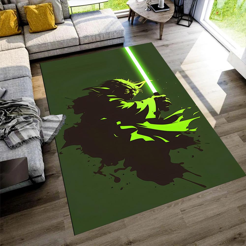 Star Wars Floor Mat Suitable for Foyer Study Room Kitchen Dining Room Antislip Carpet Anime Office Decor Best for Christmas