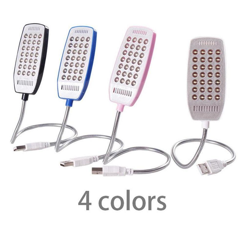 2 Stück Flexible 10/28 LEDs USB Nachtlicht Helles Buchlicht Super USB Lese-Schreibtischlampe für Powerbank Camping PC Laptops Buch Nachtbeleuchtung