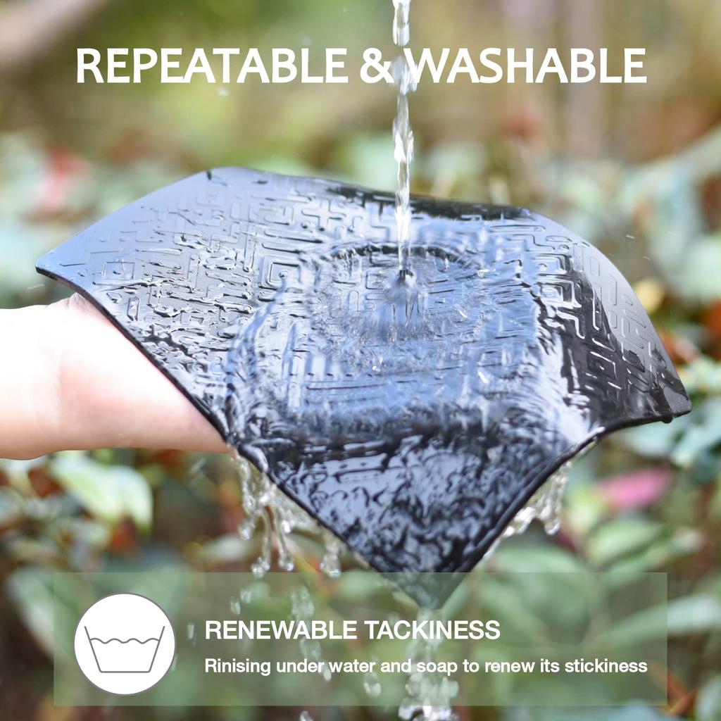 Brlvget Anti-Slip Dashboard Pad for Car Magic Sticky Grip Pad Adhesive Pad Multifunctional