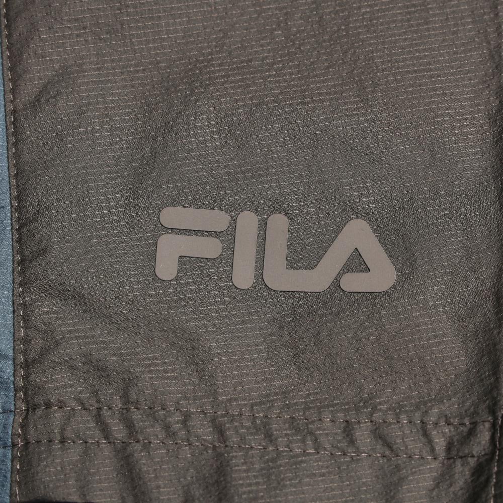 FILA Original Patchwork Mountain Style Casual Comfortable Shirt Men shirts Dry-Wood-Khaki F11M629404FMK