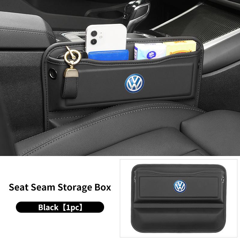 Cup Holders Car Seam Storage Box Crevice Organizer Bag Gap Filler For Volkswagen VW Scirocco Jetta Beetle Golf Passat Polo Tigua
