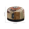 Outdoor Camping Picknick Kassettenkocher Aufbewahrungstasche Gaskartusche Schutzhülle Camo Tragbar Luftflasche Hülle Aufbewahrungstasche