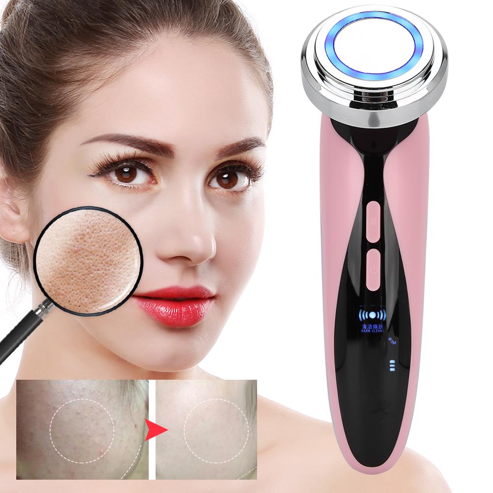 Imports Export Face Machine EMS Red Blue Light Therapy Skin Rejuvenation Machine