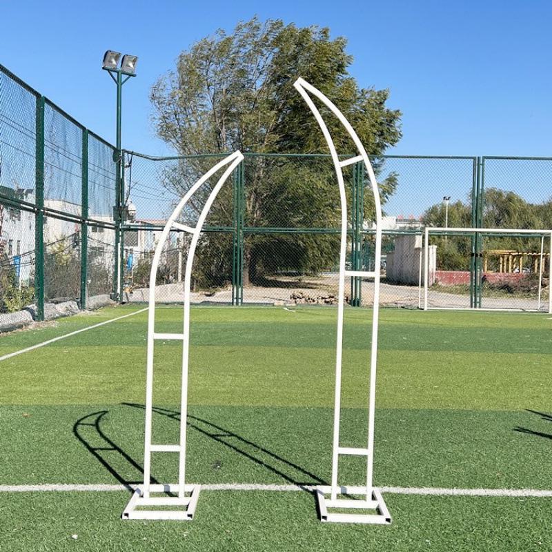 Свадебная арка Железная подставка для цветов - Дизайн  Бычий рог , Каркас для вьющихся растений для улицы