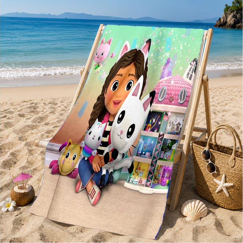Rainbow Friends Dollhouse Beach Towel, Microfiber Beach Towel, Perfect For Pool, Beach, Travel, Home Decor Beach Party Fan gifts