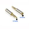 3.5mm to 2.5mm Converter Male to Female Audio Plug Audio Connector Audio Adapter Earphone Amplifier