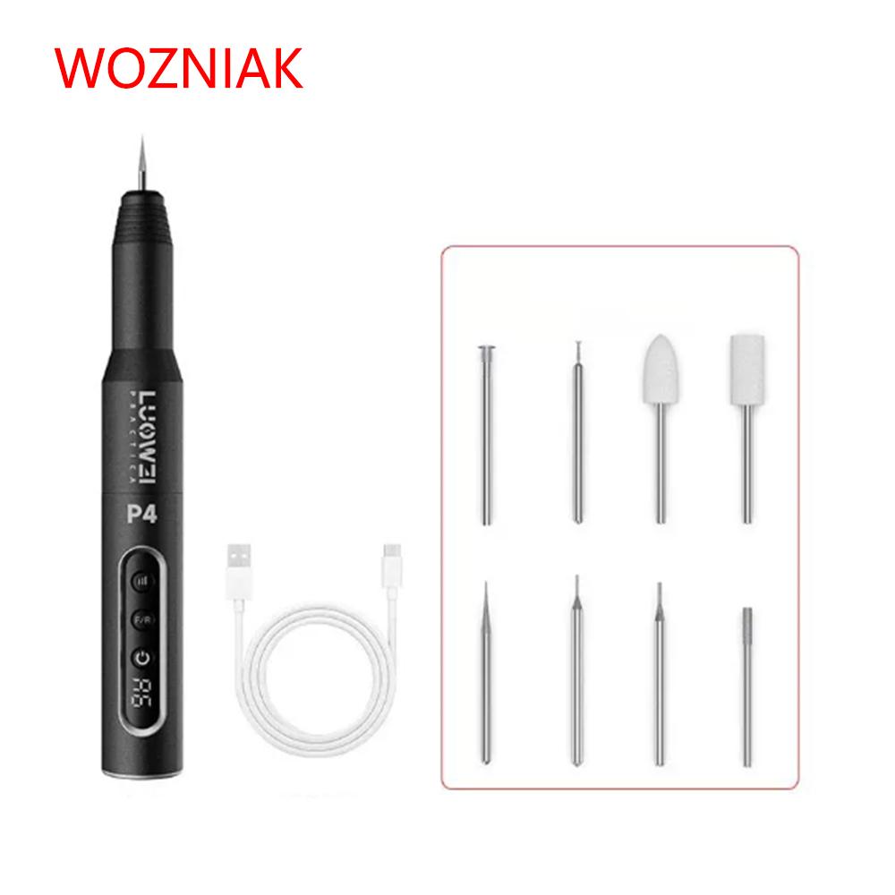 LUOWEI LW-P4 High Torque Polishing Pen for Mobile Phone and Tablet Repair Motherboard PCB Chip CPU Frame Polishing Cutting Tool