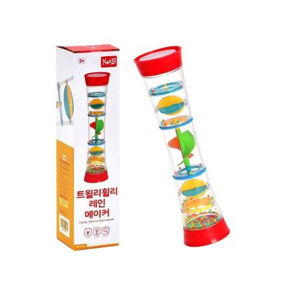 Korejské dětské hračky Casby Twilly Whilly Rainmaker Rattle
