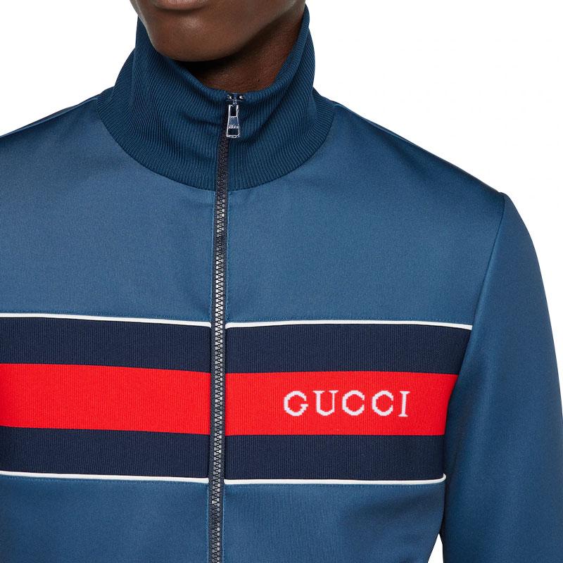 GUCCI Jackets & Coats Men's Dark Blue 787872-XJHEJ-4804