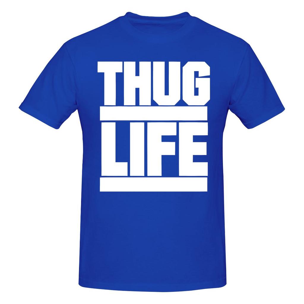 Tupac 2pac Thug Life Ed Not Easy To Deform Tshirt Urban Light Mature Faderesistant Tshirt