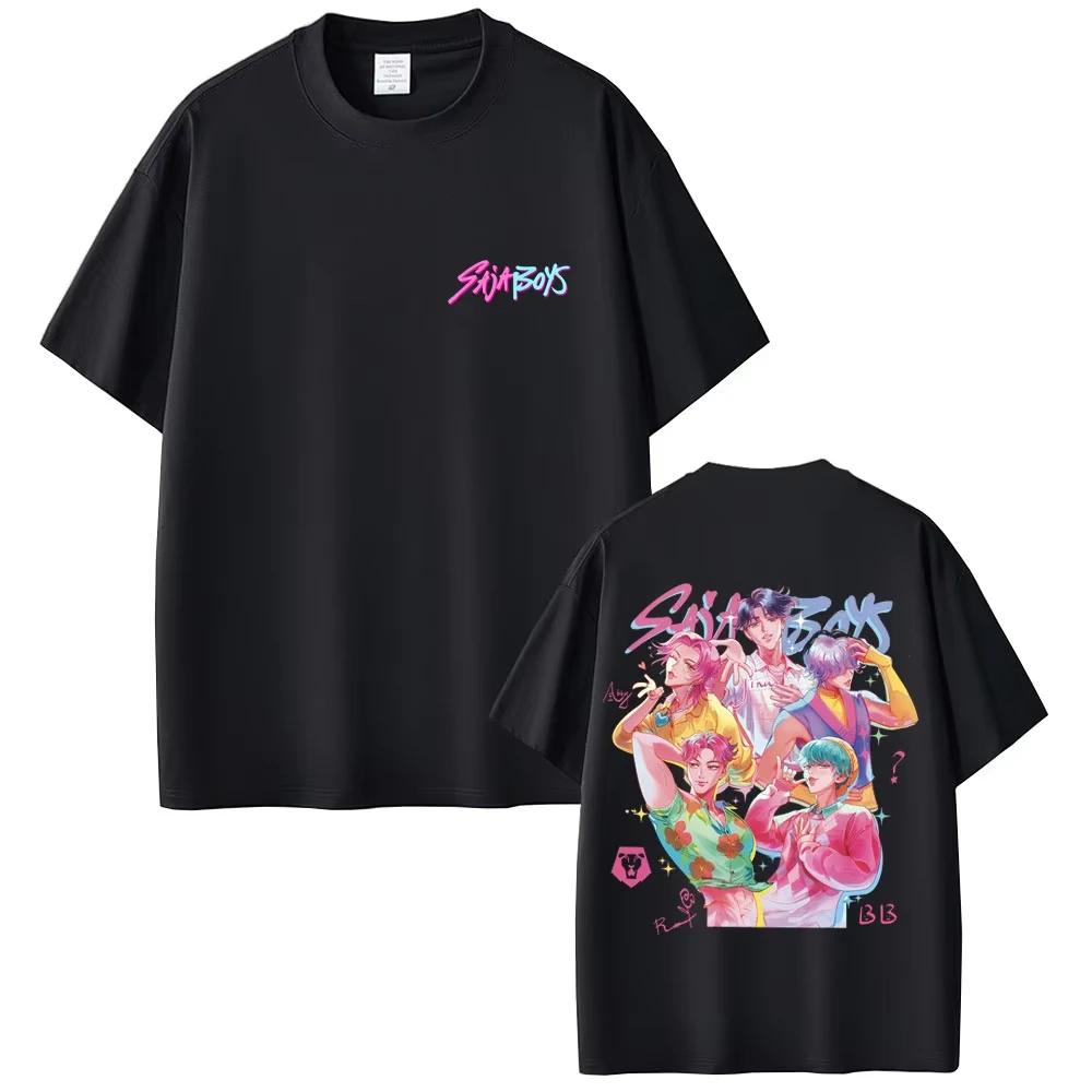Film KPop Dämonenjäger T-Shirt Rumi Mira Zoey T-Shirts Saja Boys T-Shirt Derpy Tiger T-Shirts Herren Damen Mode Freizeit T-Shirt