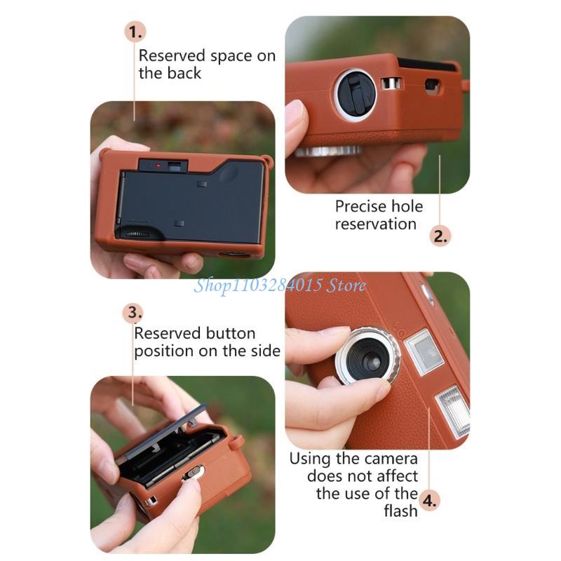 R6FF Suitable For H35 Vintage Film Camera Camera Case Minimalist Film Machine