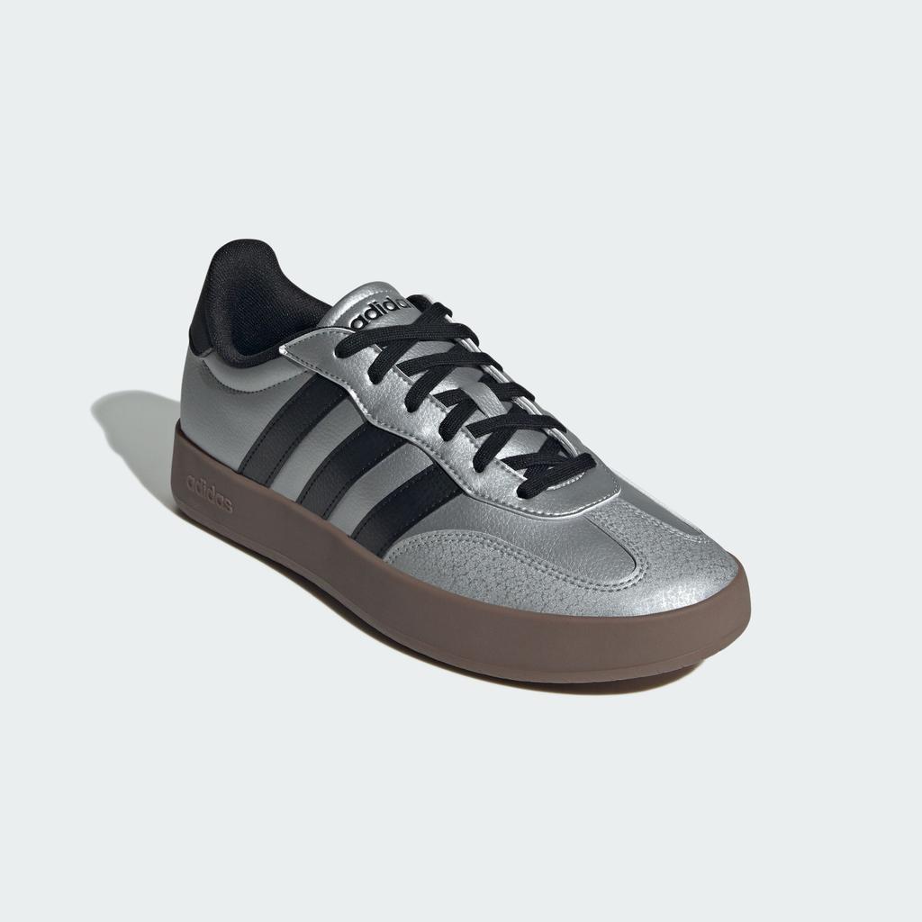 Adidas Barreda 'Silver Metallic Black Gum'