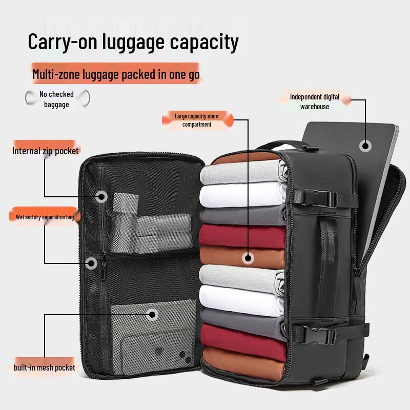 Tucano Men's Large Capacity Business Travel Backpack