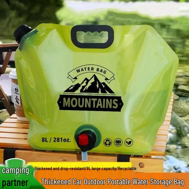 

Эксклюзивное предложение для новичков: 8 л Легкий Складной Уличный Гидратор с Краном для Напитков 8L Capacity with Faucet (1 Pack) армия зеленый